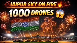 ARMY DAY 2026 JAIPUR 🇮🇳 | 1000 DRONE SHOW FULL REHEARSAL VIDEO | SDS STADIUM SAWAI MAN SINGH