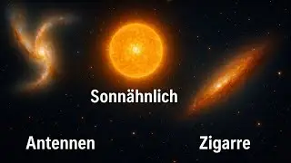 Tidal-Tails, Ringzonen & Superwinde: Antennen-Galaxien NGC 4038/4039, M63 &bdquo;Sonnenblume&ldquo; und M82 &bdquo;Zig