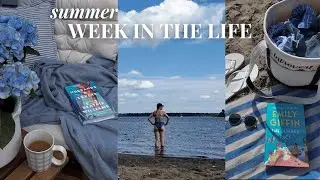 summer week in the life (trying to complete my summer bucket list)   🌊☀️🏖️🎂