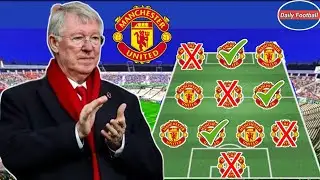 Sir Alex Ferguson Dream Lineup For Man Utd 🔥 Man Utd Transfers News 2025 💥