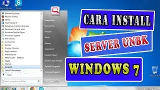 setting server unbk 2019 windows 7