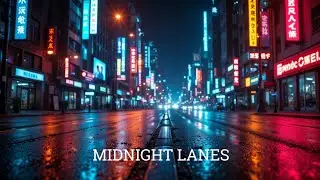 Midnight Lanes &mdash; Neon Night Drive | Chill Electronic Music