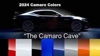 Camaro 2024 года | Коллекционное издание | УТЕЧКА | Полные сведения, цвета, комплектации, опции и многое другое...!
