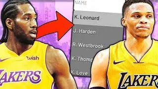 WHAT IF EVERY NBA PLAYER PLAYED FOR THEIR HOMETOWN TEAM?