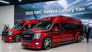 2026 GMC Savana Luxury Van – Where Power Meets Comfort on Every Mile