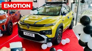 2025 New Renault KIGER EMOTION Top Model😍 With ON ROAD PRICE & MILEAGE✅