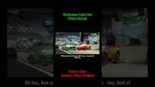МакКуин критикует Чик Хикс! #chickhicks #lightningmcqueen #nascar #nostalgia #fypviral #xbox