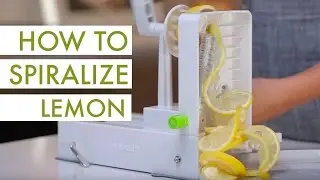 How to Spiralize Lemon