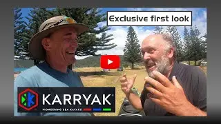 Exclusive First Look - KARRYAK - A performance carbon sea kayak that is easy to take on a plane ✈️🌏