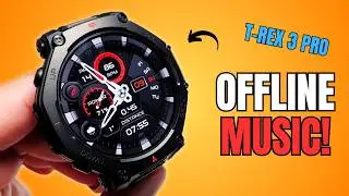 Как добавить офлайн-музыку на Amazfit T Rex 3 Pro!