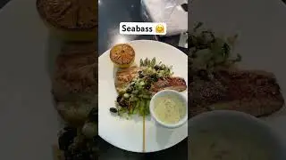 Seabass | fish | main course | seafood #food #chefselection #trending #seabass #fish #music