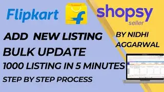 How to Copy Listings From Flipkart to Shopsy Flipkart Listings ko Shopsy me kaise List kare #shopsy 