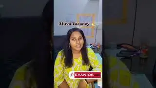 Jobs In Aluva #job #jobvacancyinkerala #jobvacancy#evaniosjobs #aluva  #aluvaskitchen  #ernakulam