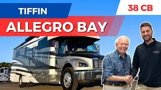 2024 Tiffin Allegro Bay 38 CB | Freightliner SUPER C 360HP!!