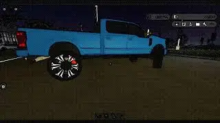 Ford F250 in Greenville (comic style Filter)