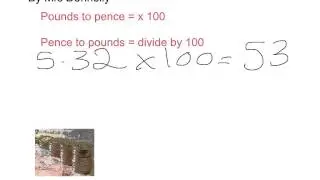 Converting between pounds and pence