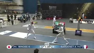 | K Minobe JPN v A Bardenet FRA | T16 Westend Grand Prix Highlights