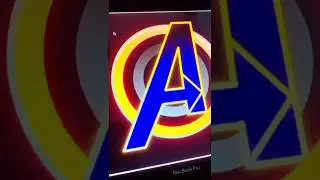 Draw Avengers logo using python turtle#avengers #instagram#cyber#tech #python#ntr#jailavakusa #bgmi