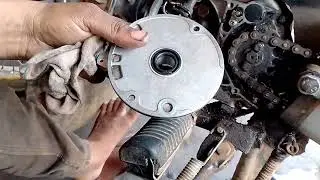 Hero Honda Splendor Plus coil plate oil leakage problem motor mechanic
