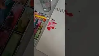 #watermelon #art #tutorial #painting #watercolor #goodvibes #shotrs #youtubeshorts  #diy #viral