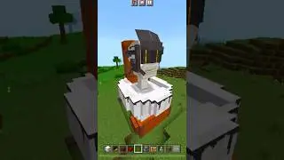 Toxic Skibidi Toilet!!! #minecraft #nomods #skibiditoilet
