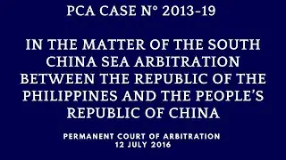 South China Sea Arbitration