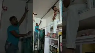 #sliding bankar A.C.P board                            #viral glass.