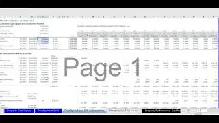 Condo Development Model Tutorial