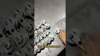 Fabricamos patines para garruchas del cable v&iacute;a