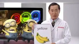 Sharp AQUOS Quattron&trade; 3D TV   George Takei 