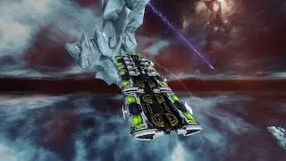 Eve Online - Orca Ice mining (timers on drone cycle)