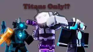 Can we break endless mode with titan units only!!!??🤔🤔|| Toilet Tower Defense