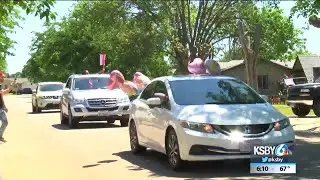 Paso Robles family welcomes new baby with drive-by baby shower