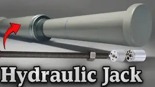 DIY Powerful Hydraulic Jack Using Gear Motor | Science Projects | PVC Jack | DIY  experiments