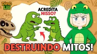 DESTRUINDO 10 MITOS SOBRE DINOSSAUROS!!!
