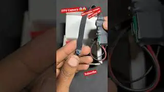 Making fpv Camera car | Wireless mobile camera for racing car #fpvcamera #diyprojects #shorts