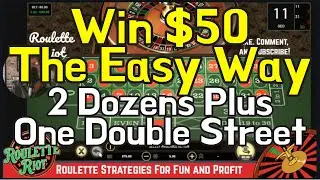 Roulette Strategy Test &ndash; 2 Dozens + Double Street!