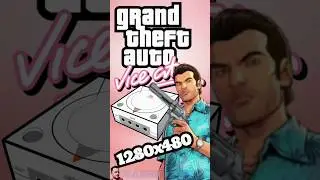 GTA VICE CITY rodando em absurdos 1280x480 no DREAMCAST 😱
