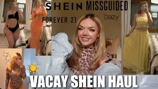 Try-on Urlaubshaul ☀️✈️ 🌴 island girl outfits 🌸 #haul #shein | Erika