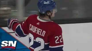 Canadiens' Cole Caufield Converts In Front To Extend Goal Streak To Five Games