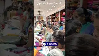 Deepak Saree Panvel Sunday Coustomer Rush #sareestore #Sareeshop #Panvel #ytshortvideo
