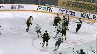 Радулов метко бросает в девять / Radulov roofs one for goal
