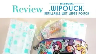 Review: WIPOUCH Refillable Wipes Case in Mint Animals!