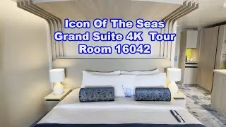 Icon Of The Seas Grand Suite 16042. 4K Tour Of This Fantastic Suite.