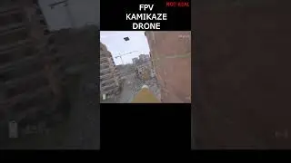 FPV kamikaze drone hits BTR in City
