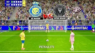 AL Nassr vs Inter Miami Full Penalty Shootout | NSR vs MIP Match | eFootball Gameplay