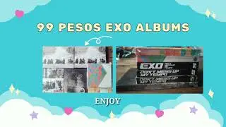 Unboxing my 99 pesos EXO Albums | Where to buy? | Philippines