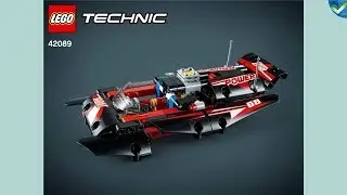 42089 B Hydroplane LEGO&reg; Technic Manual at the Brickmanuals Instruction Archive