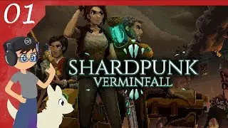 New X-Com/Darkest Dungeon Inspired Game! | Shardpunk: Verminfall | Episode 1