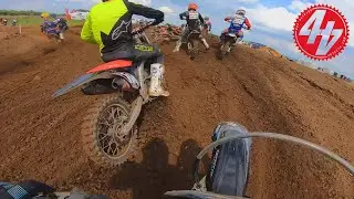 Rookie Enters National Race On 20 year Old Bike!